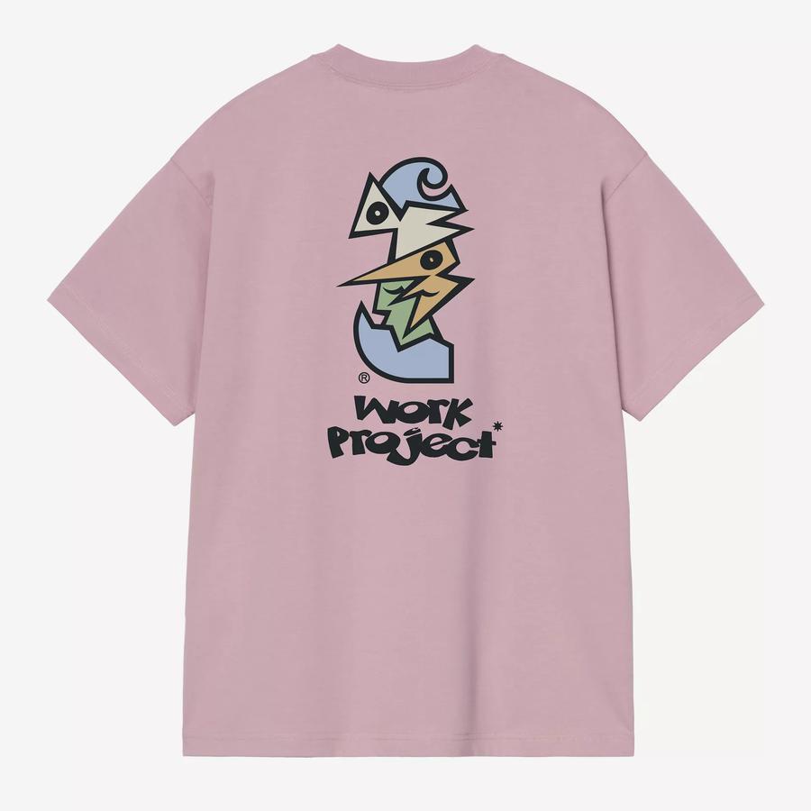 Carhartt WIP S/S Cubist T-Shirt - Hortensia