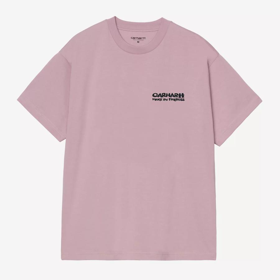 Carhartt WIP S/S Cubist T-Shirt - Hortensia