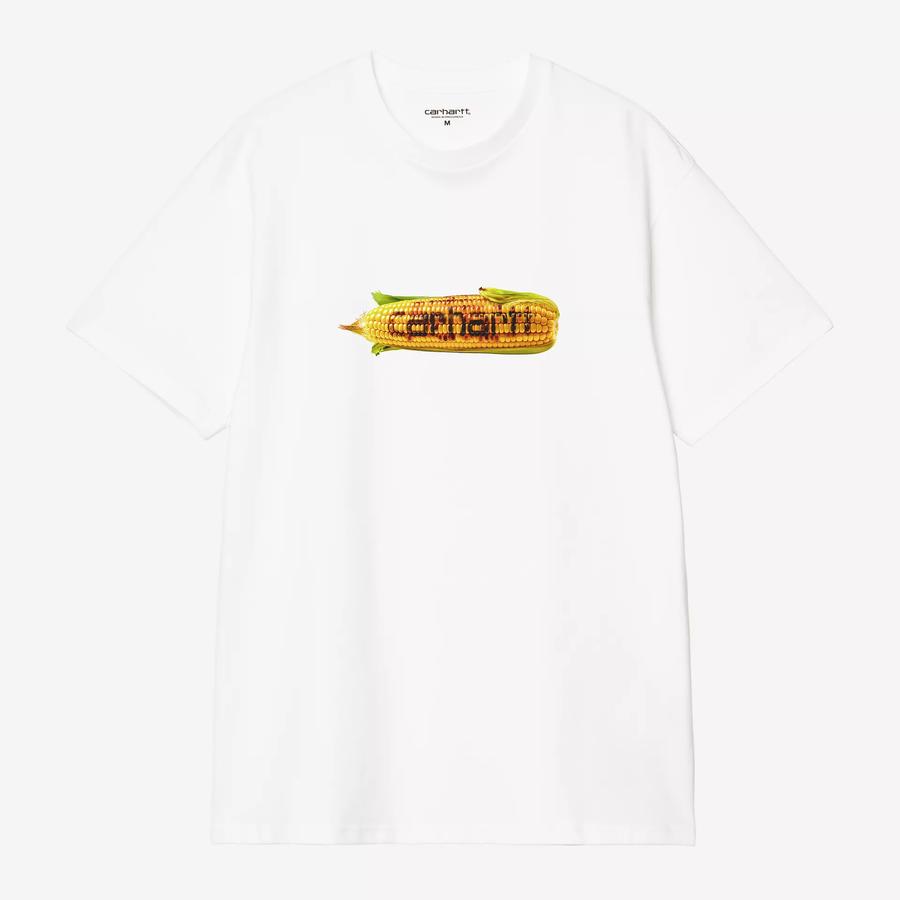 Carhartt WIP S/S Hot Cob T-Shirt - White