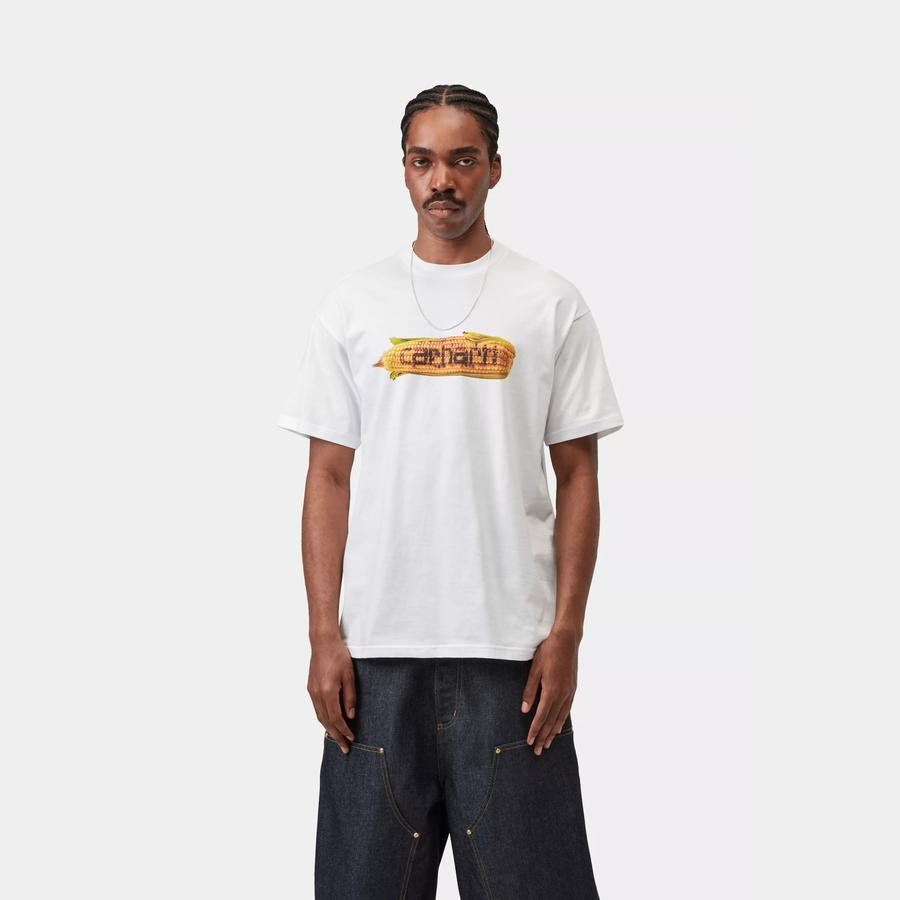 Carhartt WIP S/S Hot Cob T-Shirt - White