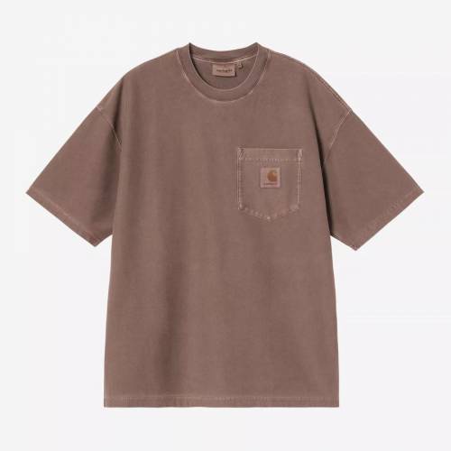 Carhartt WIP S/S Loose Pocket T-Shirt - Tobacco (Garment Dyed)