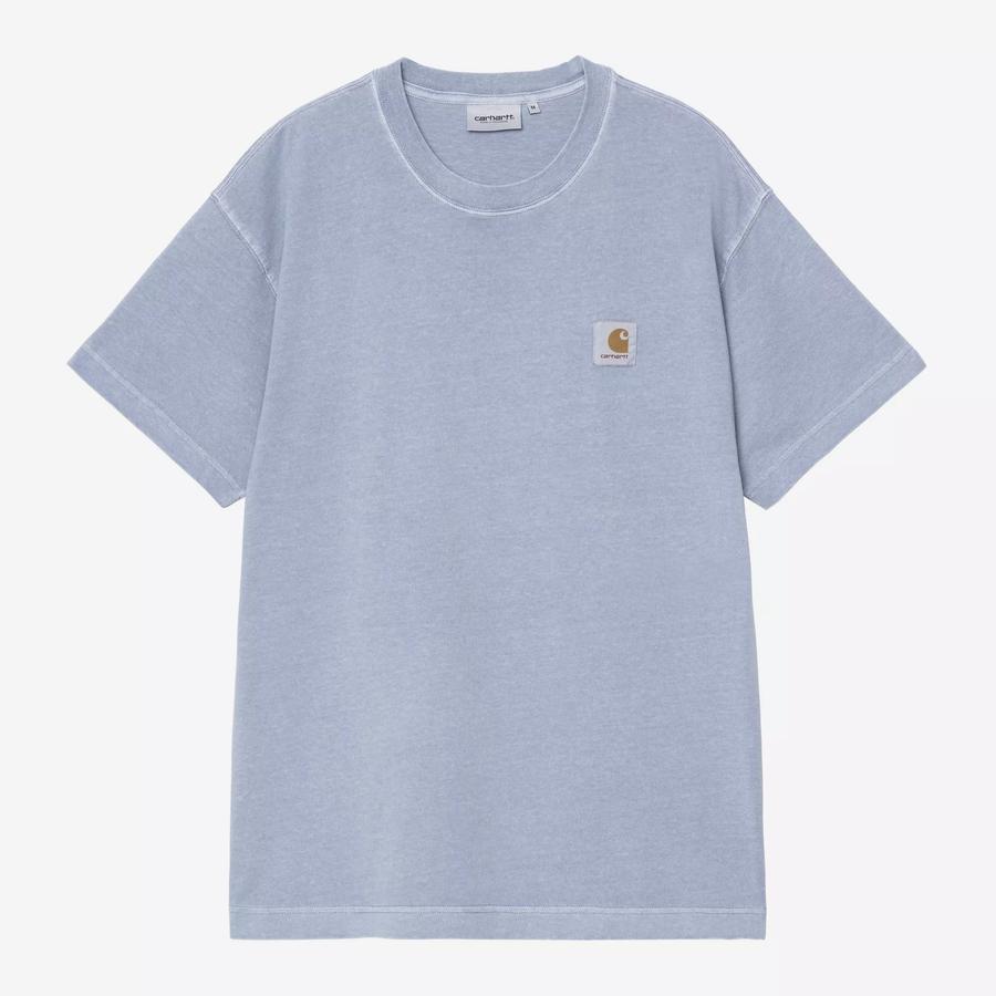 Carhartt WIP S/S Nelson T-Shirt - Gentle Blue (Gar...