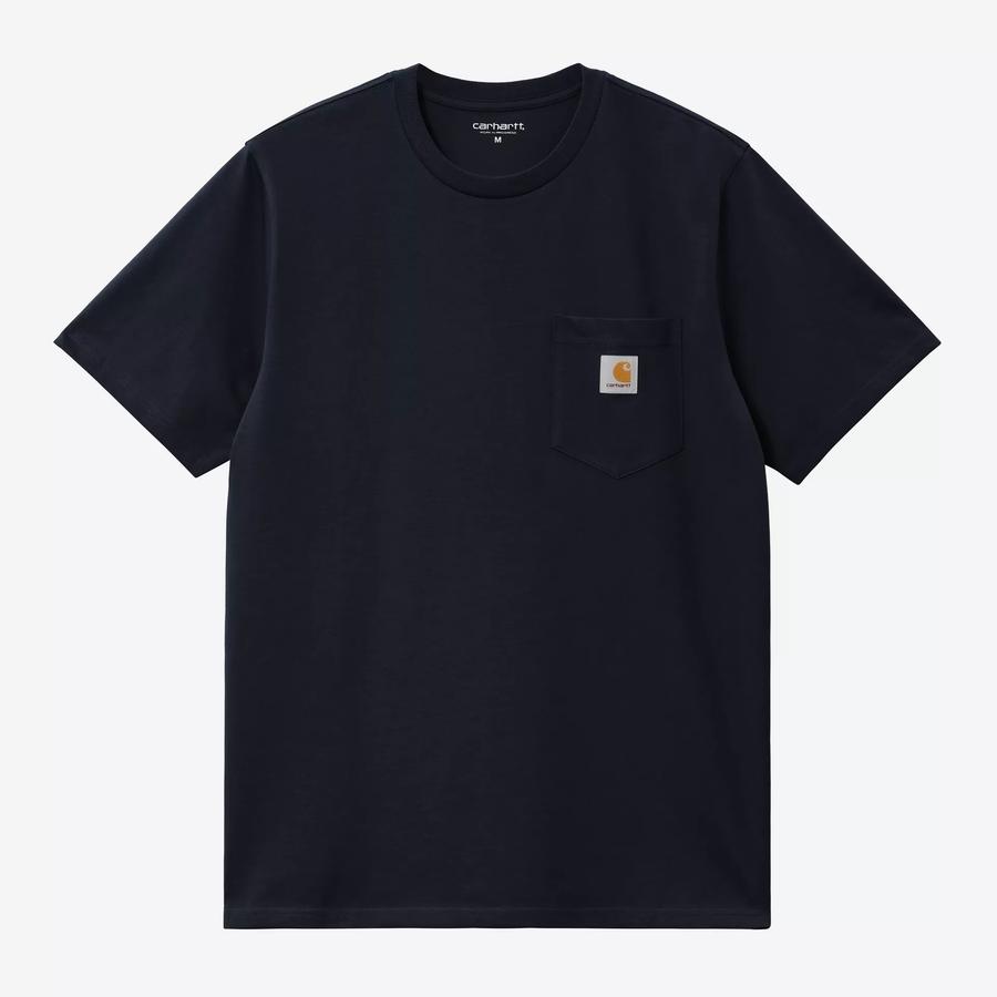 Carhartt WIP S/S Pocket T-Shirt - Dark Navy