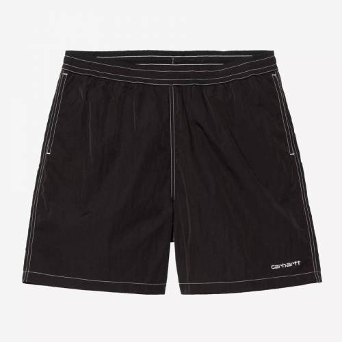 Carhartt WIP Canby Swim Trunks - Black / White