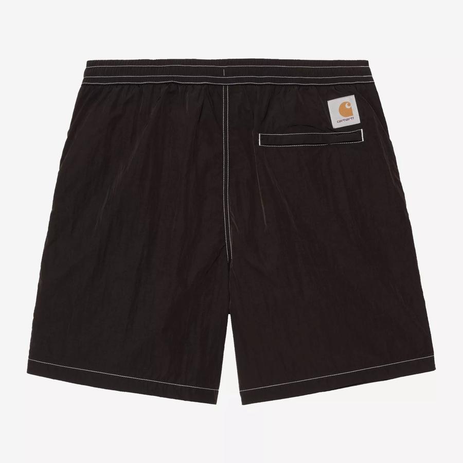 Carhartt WIP Canby Swim Trunks - Black / White