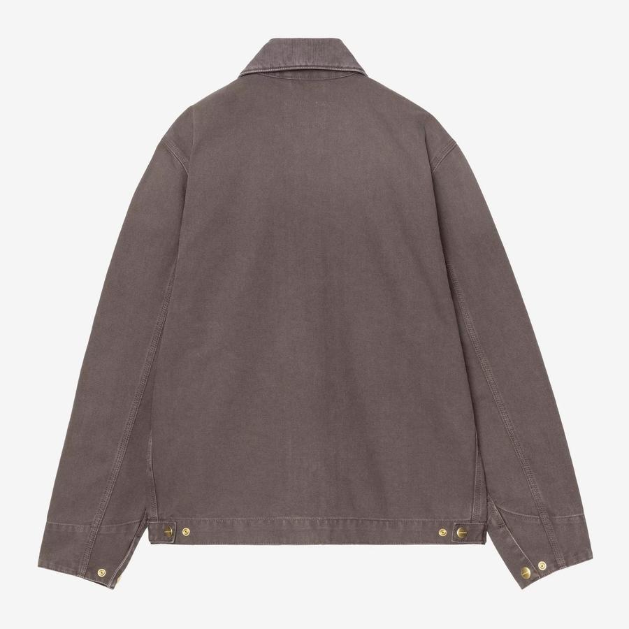 Carhartt WIP Detroit Jacket - Shale / Shale (Stone Canvas)