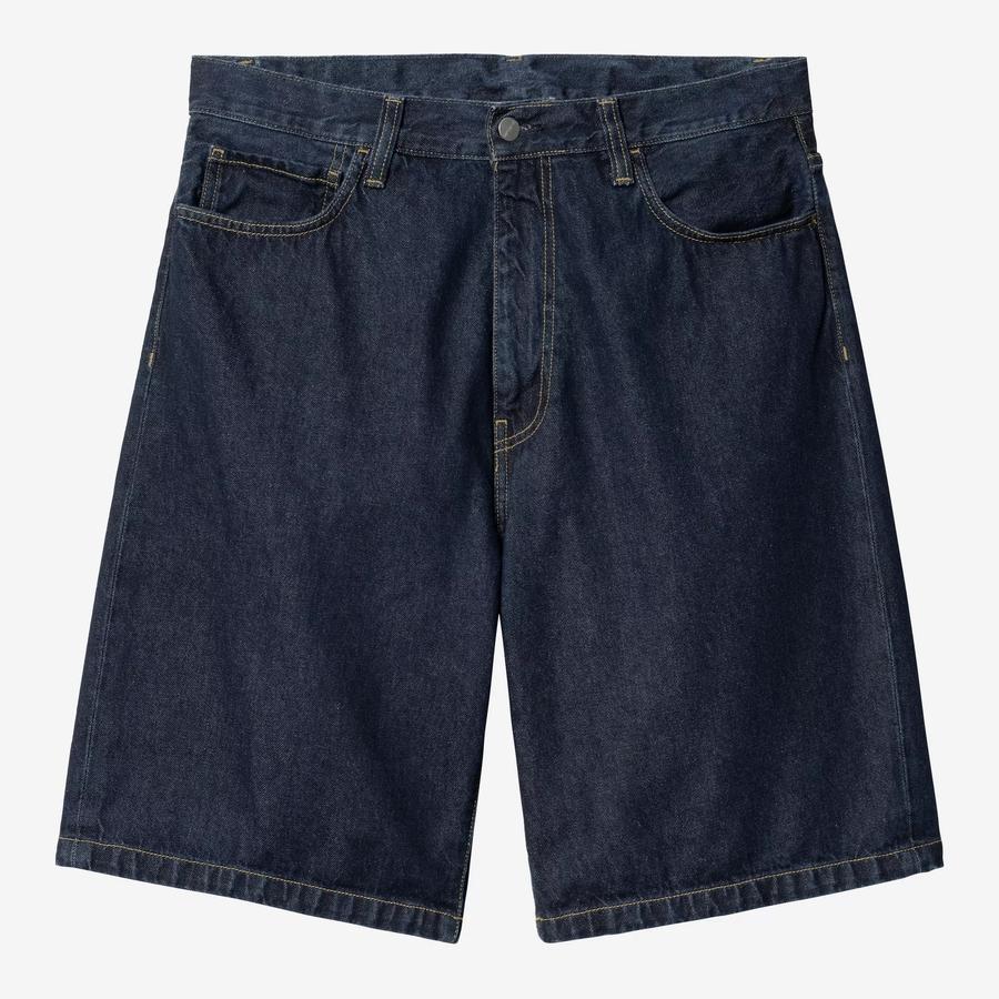 Carhartt WIP Landon Short - Blue (Rinsed)