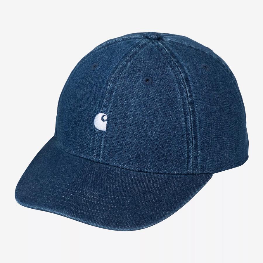 Carhartt WIP Lucas Cap - Blue (Stone Washed)