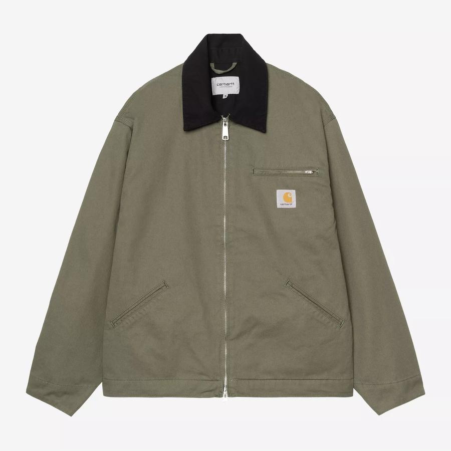 Carhartt WIP OG Detroit Jacket - Leaf / Black (Rin...