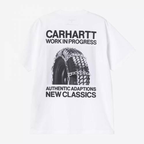 Carhartt WIP S/S Sean Hamilton 03 T-Shirt - White