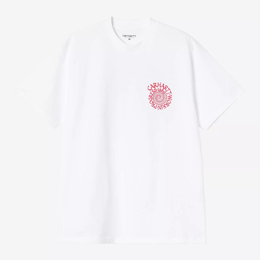 Carhartt WIP S/S Spirals T-Shirt - White