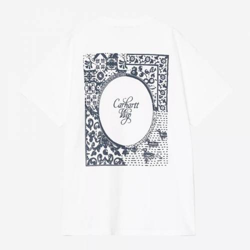 Carhartt WIP S/S Vestige T-Shirt - White (Stone Washed)