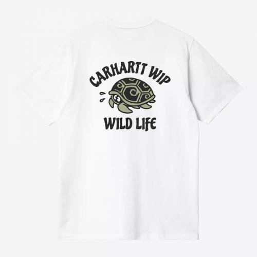 Carhartt WIP S/S Wild Life T-Shirt - White