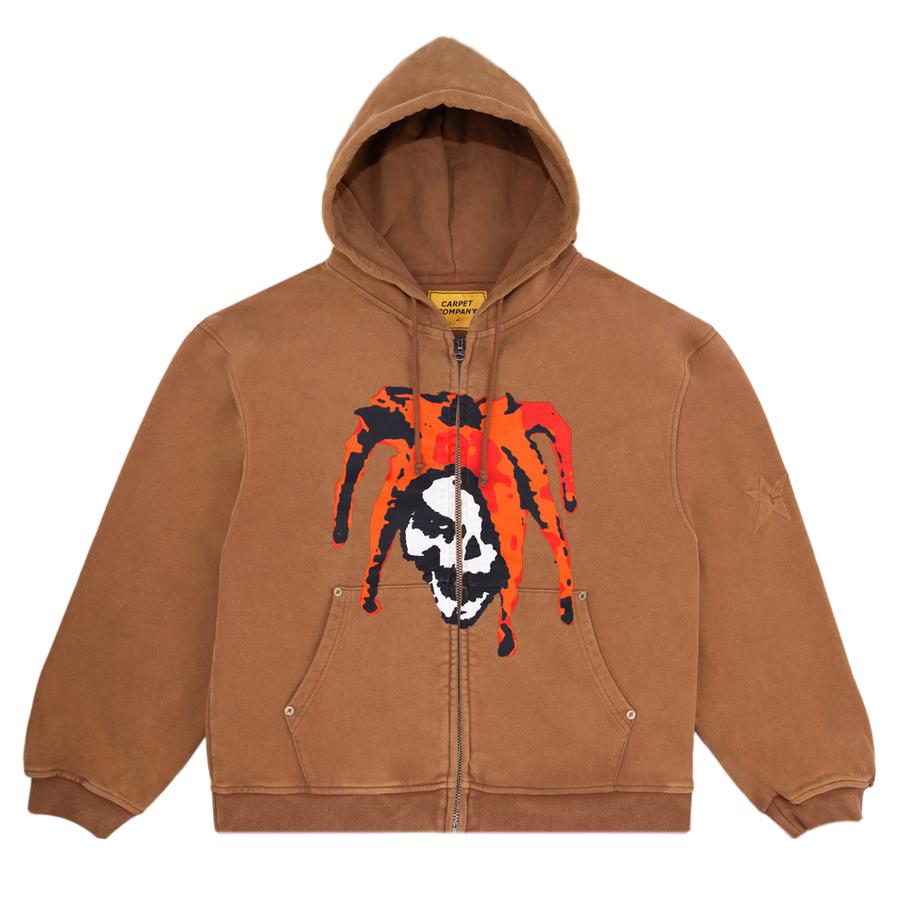 Carpet Company Jester Zip Hoodie - Brown