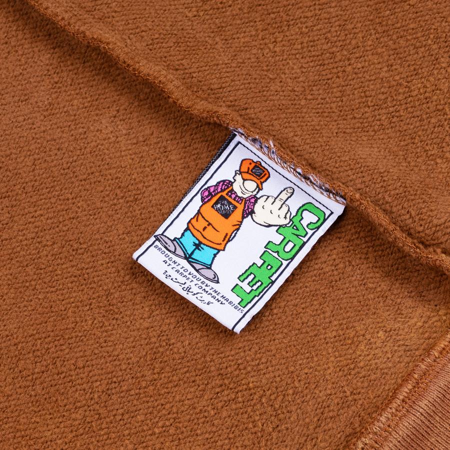 Carpet Company Jester Zip Hoodie - Brown
