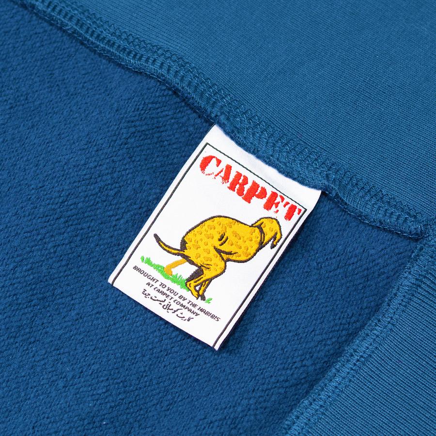 Carpet Company Varsity Zip Hoodie - Blue