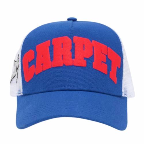 Carpet Company Varsity Trucker Cap - Blue
