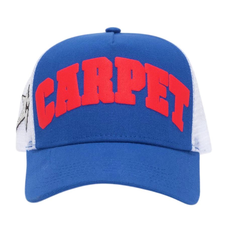 Carpet Company Varsity Trucker Cap - Blue