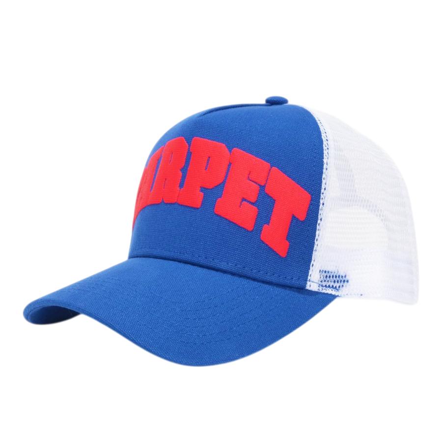 Carpet Company Varsity Trucker Cap - Blue