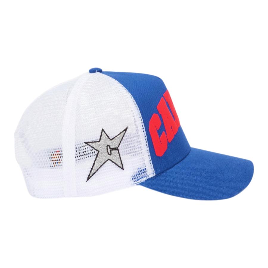 Carpet Company Varsity Trucker Cap - Blue