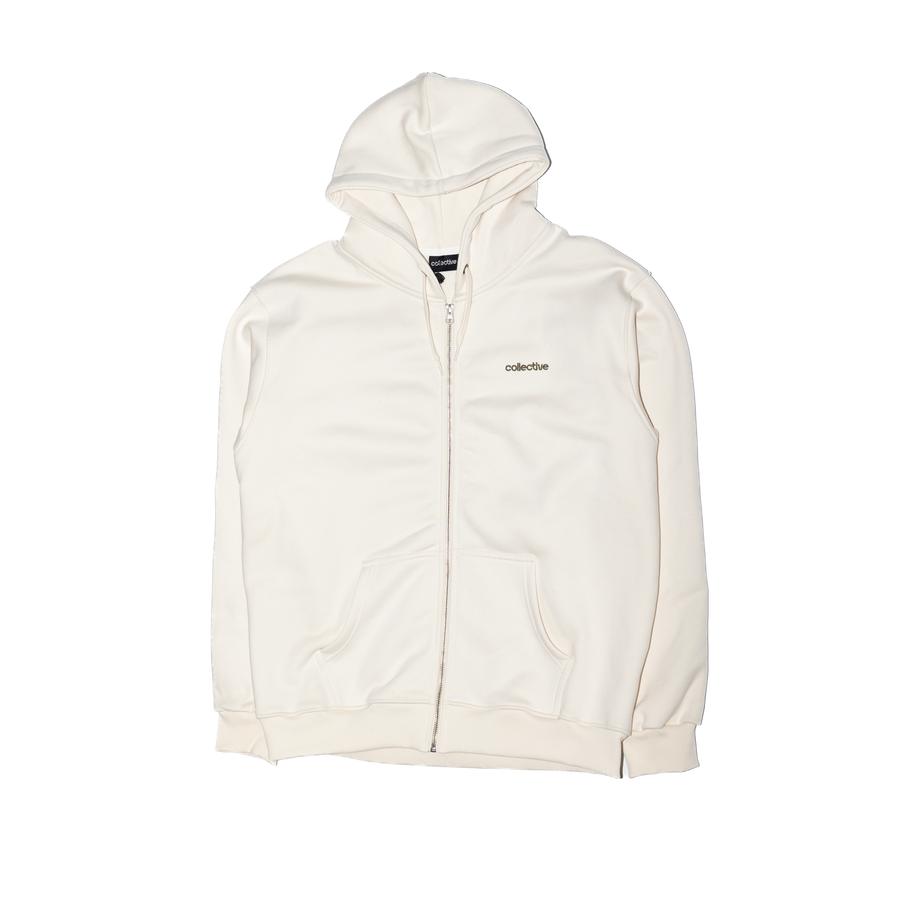 Collective Phoenix Zip-Up Hoodie - Cream
