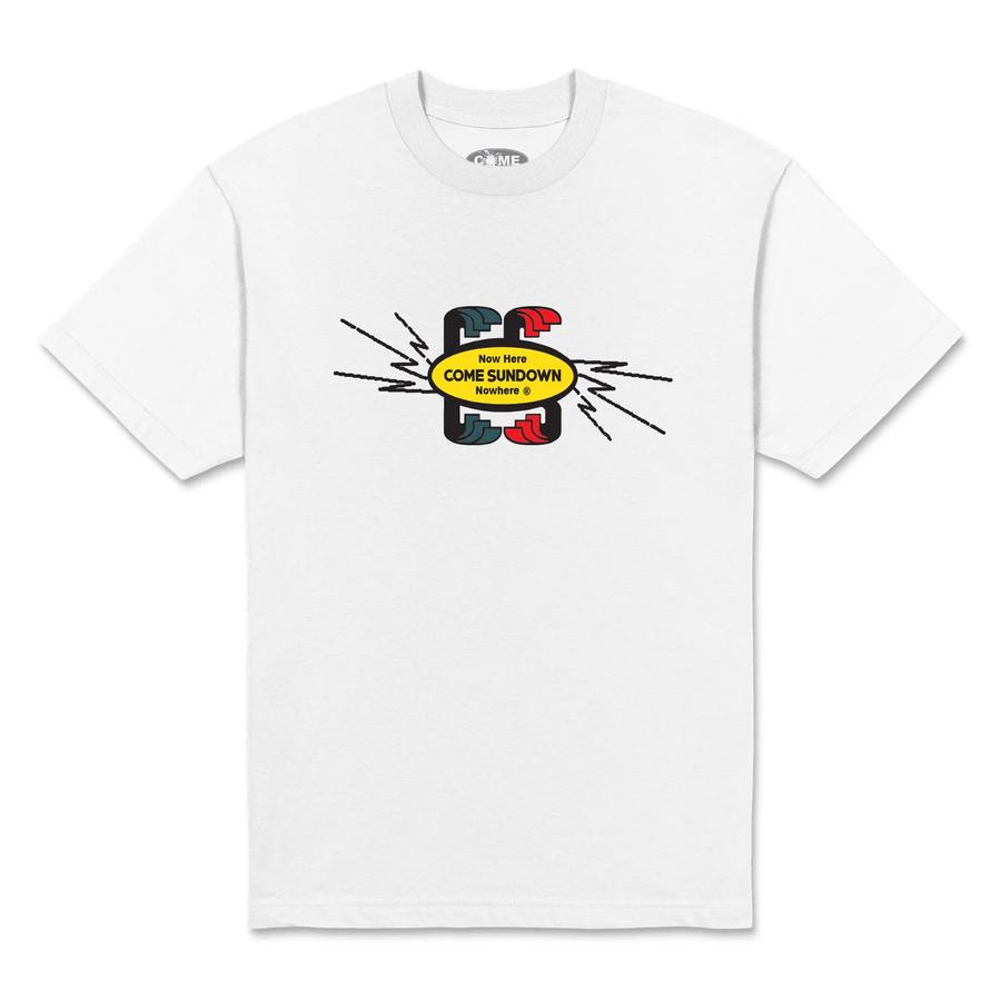 Come Sundown Circuit S/S T-Shirt - White