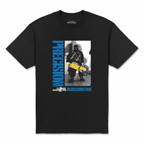 Come Sundown Precision S/S T-Shirt - Black