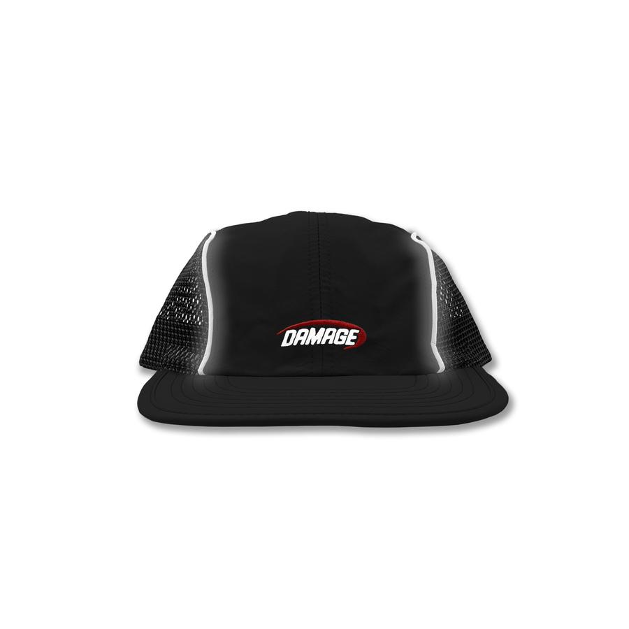 Damage Fastrack 4 Panel Cap - Black