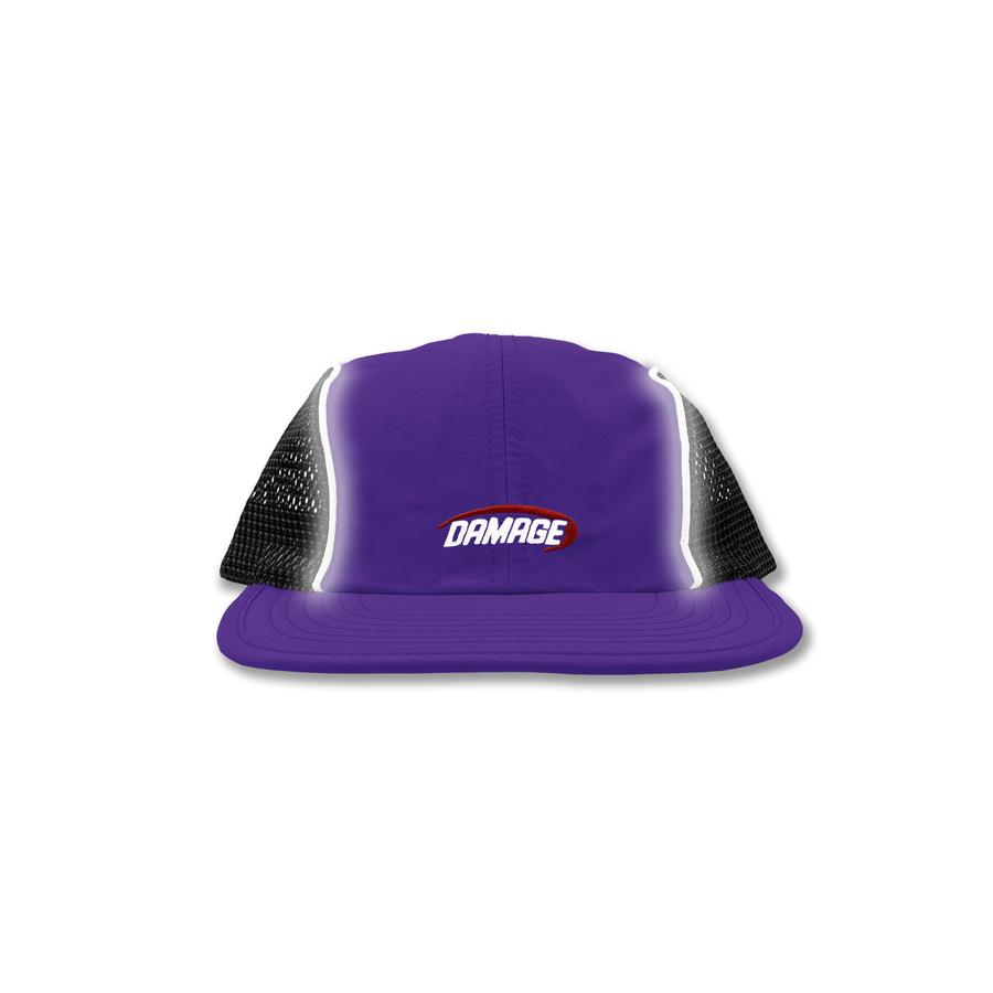 Damage Fastrack 4 Panel Cap - Purple