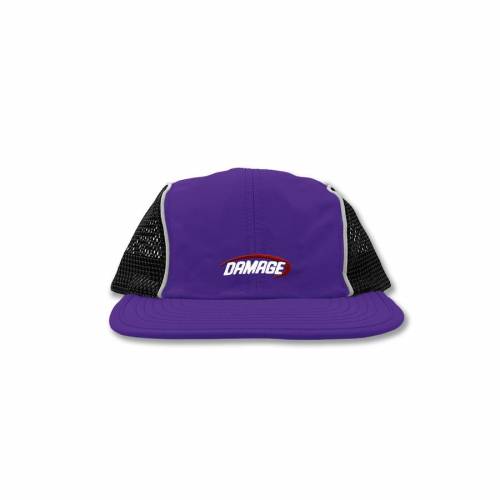 Damage Fastrack 4 Panel Cap - Purple