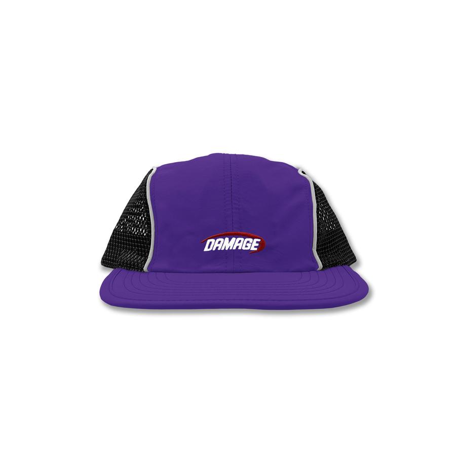 Damage Fastrack 4 Panel Cap - Purple