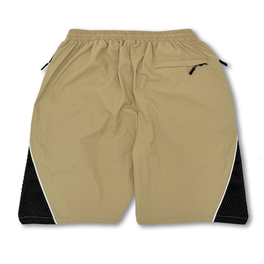 Damage Fastrack Shorts - Beige