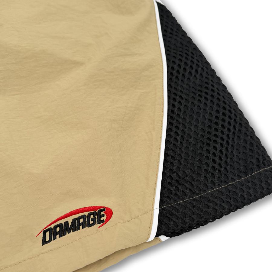 Damage Fastrack Shorts - Beige