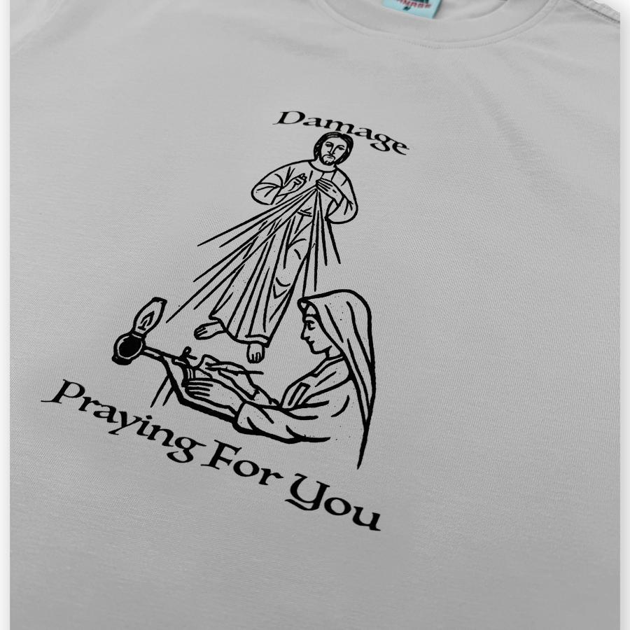 Damage Lord T-Shirt - Cement