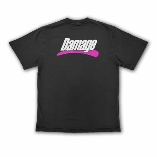 Damage Pocket T-Shirt - Black