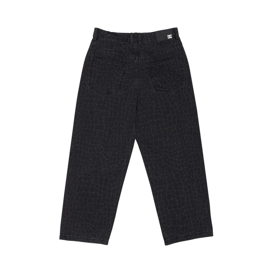 DC Shoes Baggy Denim Snake Jeans - Laser Scales Snake