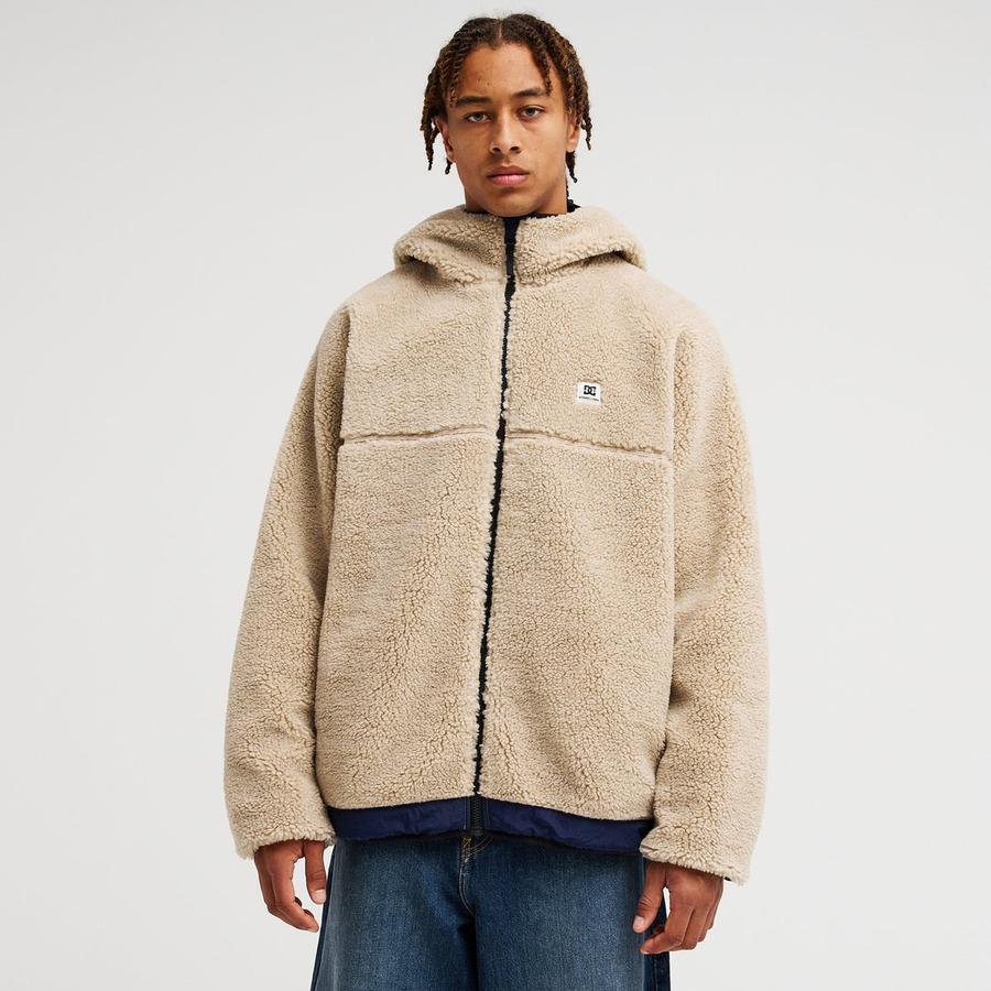 DC Shoes Coldstag Reversible Jacket - Oatmeal