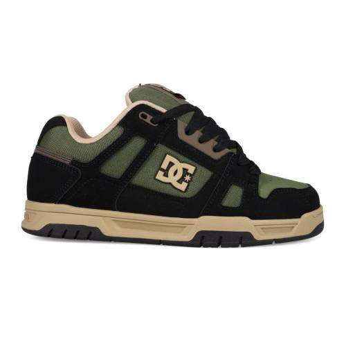 DC Shoes Stag Shoes - Black / Tan / Olive