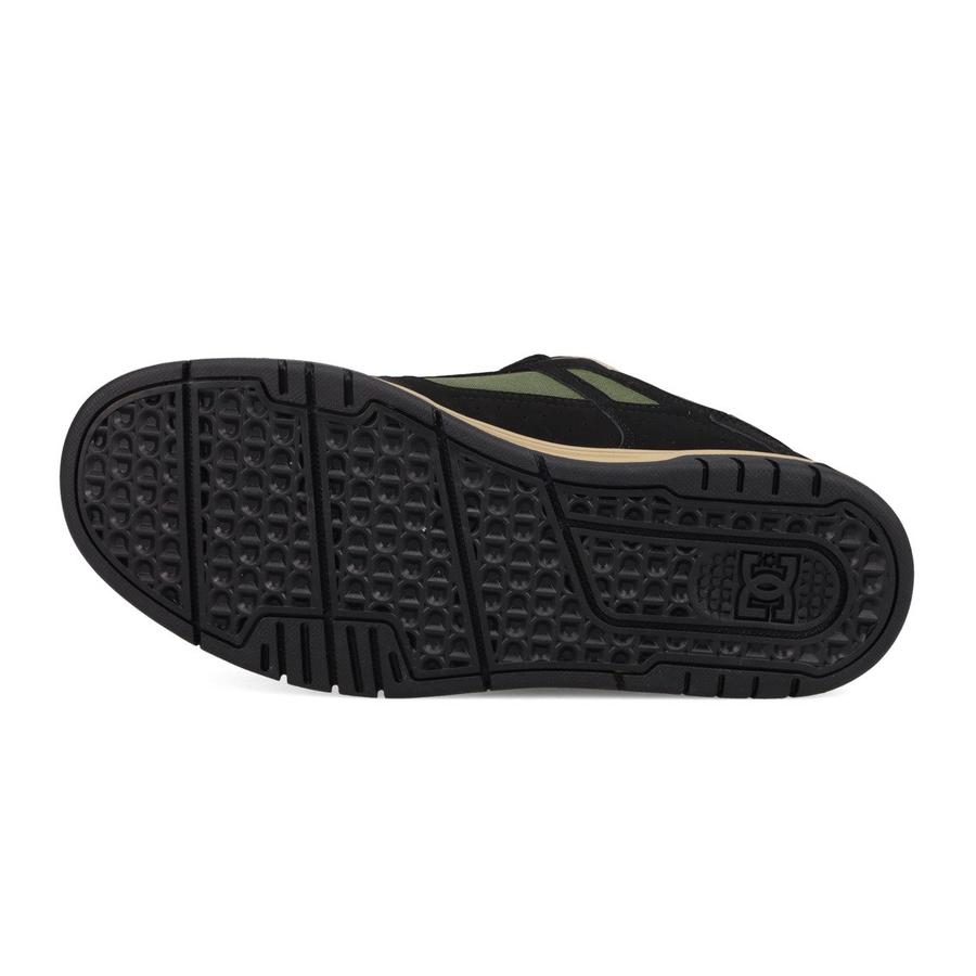 DC Shoes Stag Shoes - Black / Tan / Olive