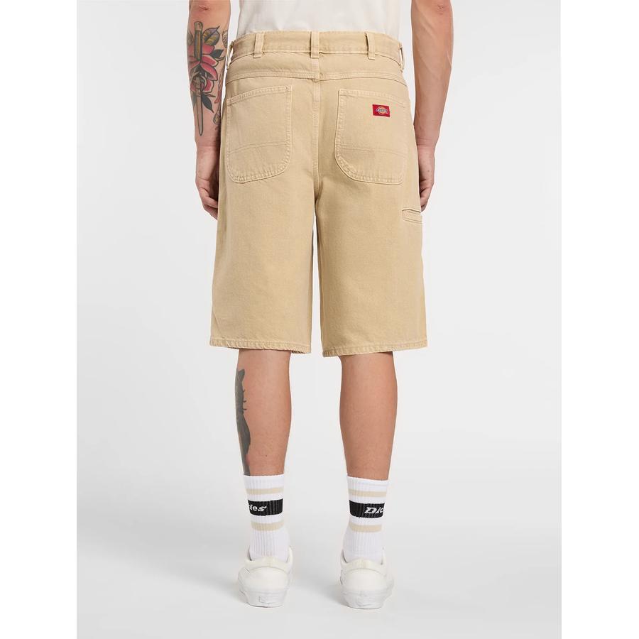 Dickies 958 Loose Fit 13 Inch Denim Shorts - Beige