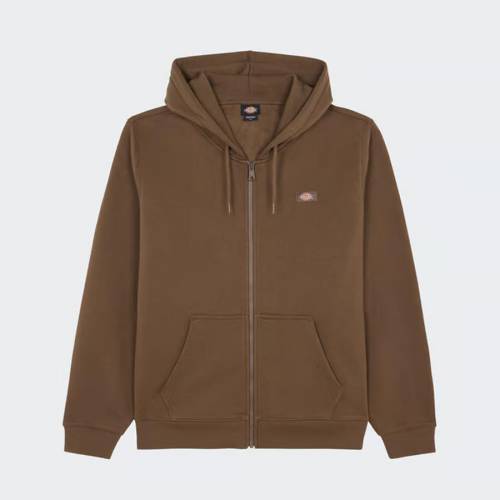 Dickies Oakport Zip Hoodie - Timber