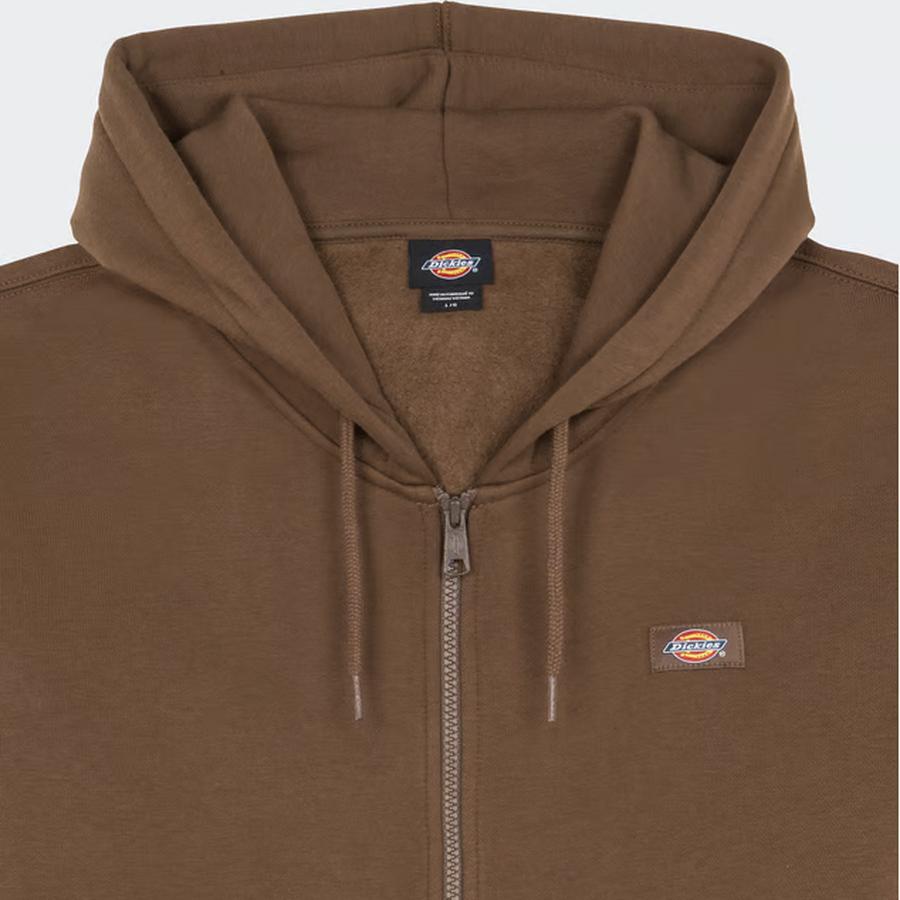 Dickies Oakport Zip Hoodie - Timber
