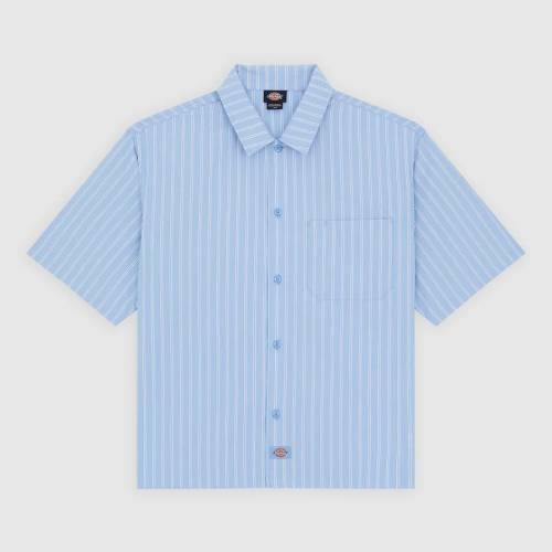 Dickies Venice Striped Shirt - Sky