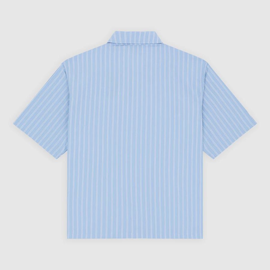 Dickies Venice Striped Shirt - Sky