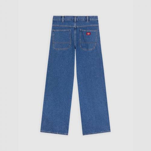 Dickies 958 Baggy Straight Work Jeans - Classic Blue