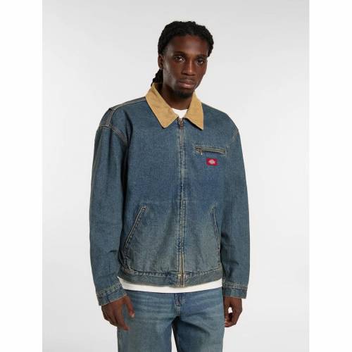Dickies Painter's Denim Jacket - Khaki Tinted Blue