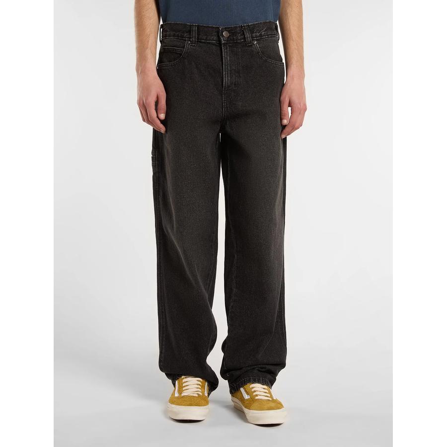 Dickies 958 Baggy Tapered Work Jeans - Black