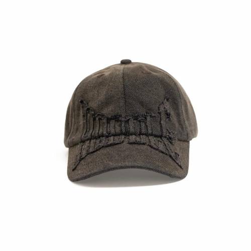 Hoddle Denim Applique Cap - Brown