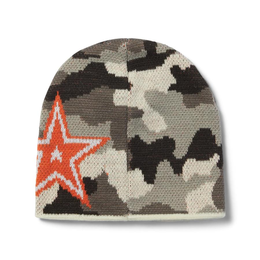 HUF Galaxy Skull Beanie - Camo