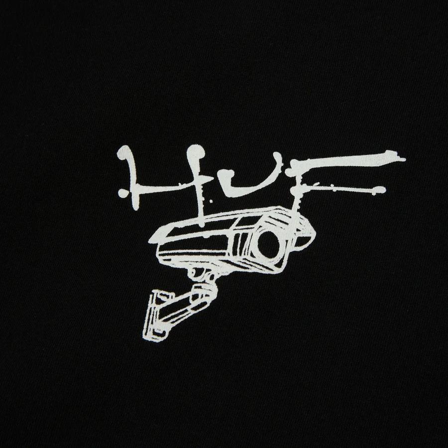 HUF Interzone T-Shirt - Black